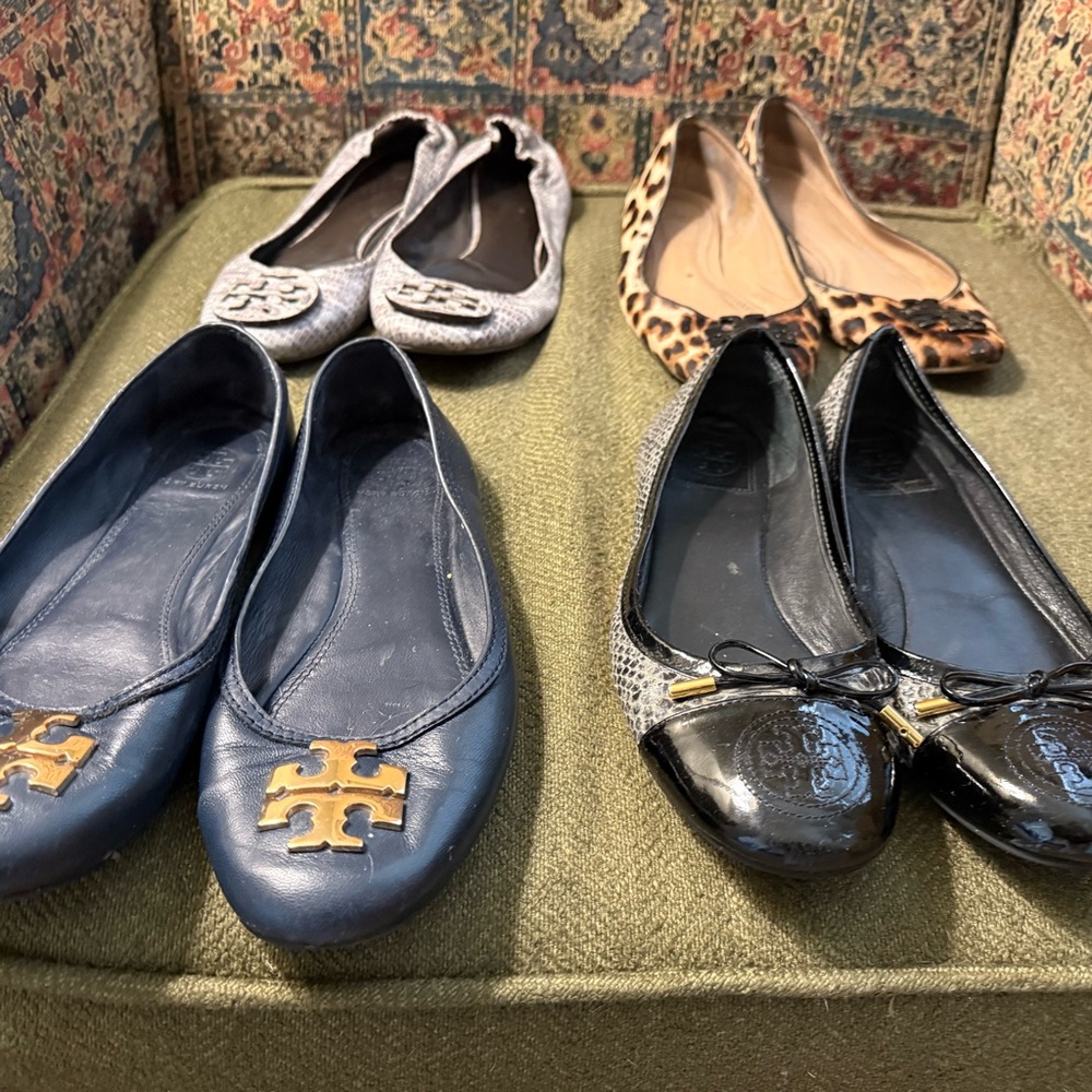 Tory Burch Flats with Signature Medallion Multiple - Picture 4 of 4